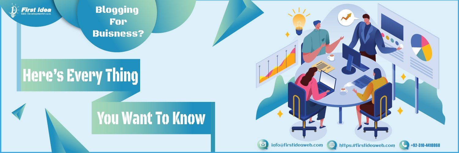 Why Blogging? The importance of Blogging for Business