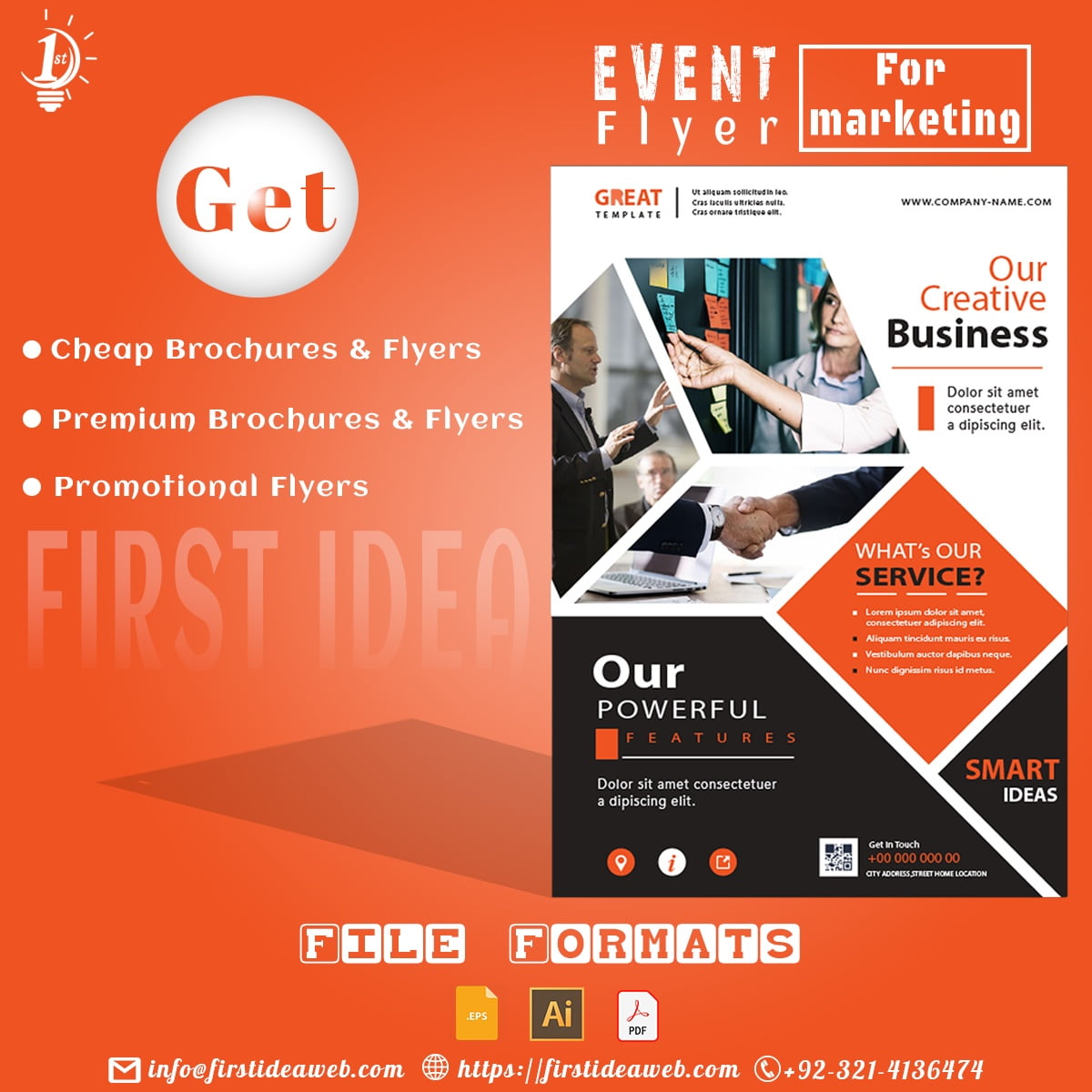 promotional flyers, cheap brochures and flyers, cheap marketing options, premium brochures and flyers,