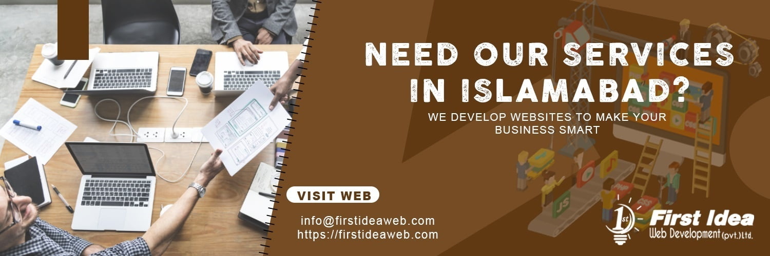 Availability of website services in Islamabad