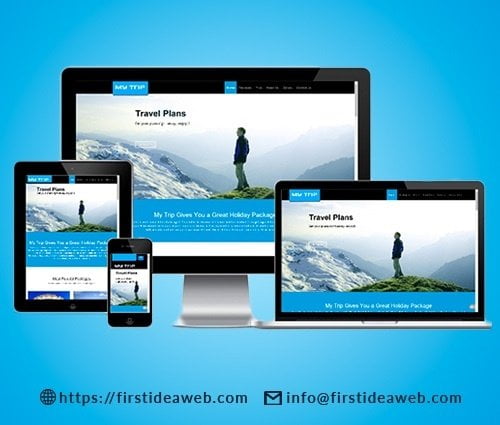 travel agents website design service lahore