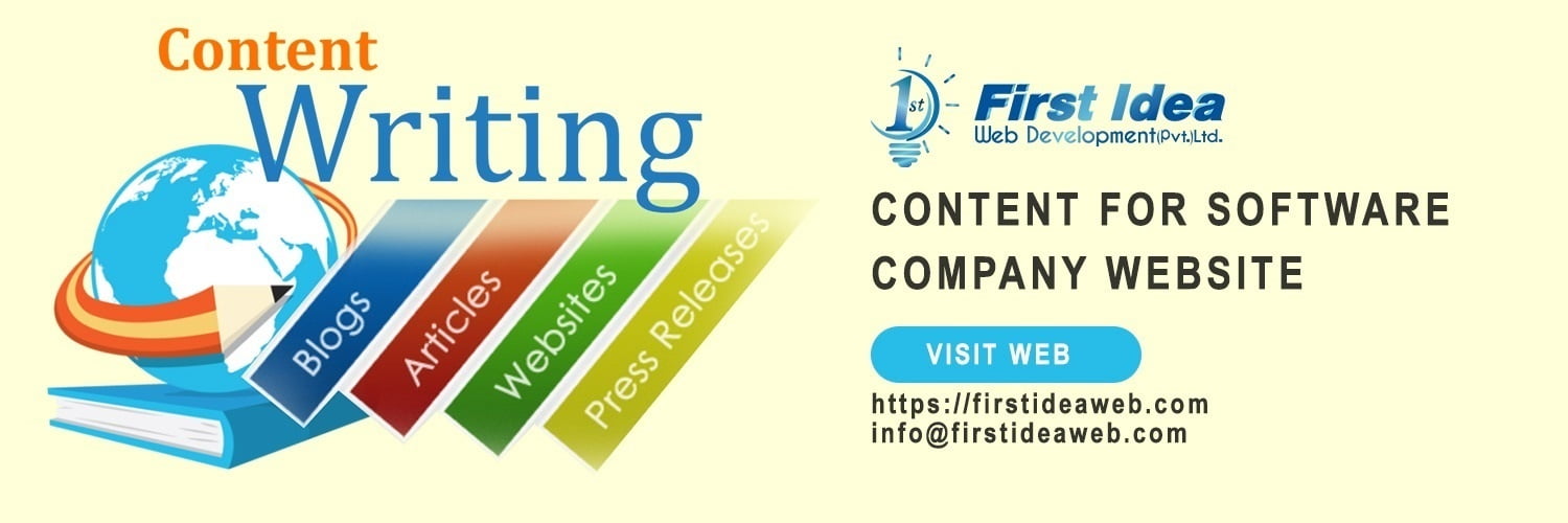 I need content for software company website