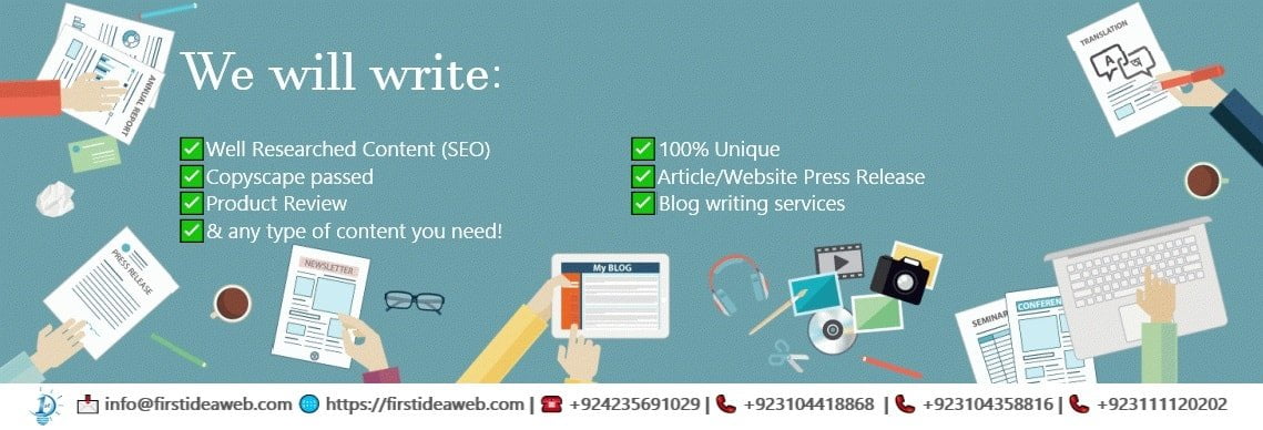 Need to hire product description writer providing content writing services Pakistan? Find detail here!